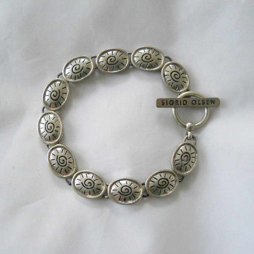 Sigrid Olsen Bracelet, 7 3/4", Pale Gold Wash